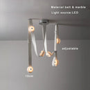 Nordic Belt Led Pendant Light for Dining Room | Designer Chandelier by Ljojo