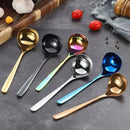 Ljojo Long Handle Soup Spoon - Stainless Steel Cutlery Dinnerware