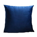 Blue Velvet Cushion Cover for Stylish Home Decor by Ljojo