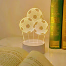 3D Football Night Light USB Sports Decoration Creative Table Lamp Home Decor Ljojo