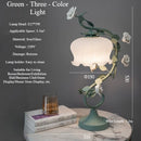 LED Flower Glass Table Lamp for Bedroom Decor - Ljojo