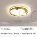 Minimalist Ring LED Ceiling Lamp for Bedroom | Modern Indoor Lighting Fixture by Ljojo