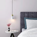 Ljojo Marble Pendant Chandelier for Kitchen Bar Counter and Bedside Lighting