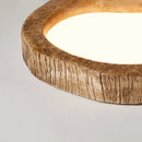 Nordic Wooden LED Ceiling Lamp for Living Room - Modern Designer Light Fixture by Ljojo