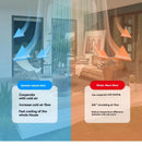 Ceiling Fan Bladeless with Light Cold Warm Mode LED Remote Control for Living Room by Ljojo