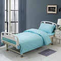 Ljojo Medical Bedding Set for 0.9-1.2m Bed- 3pcs, Thick Cotton/Poly Blend