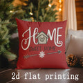 Cute Christmas-themed Ljojo Pillow Covers for Sofa, Bedroom, Car - Rectangular Cushion