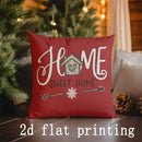 Cute Christmas-themed Ljojo Pillow Covers for Sofa, Bedroom, Car - Rectangular Cushion
