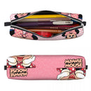 Ljojo Mickey Mouse Minnie Pencil Case: Big Capacity Zipper Pencil Pouch for Kids.