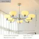 Nordic Vintage Silver LED Pendant Light for Living Room Dining Bedroom by Ljojo