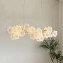 Floral Linear Pendant Light Modern Home Interior Decoration Ljojo