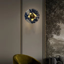 Ljojo Marble LED Wall Lamp with Gold Metal Finish