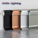 Ljojo LED Skirting Line Aluminum Profile Baseboard Corner Strip Lights