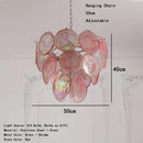 French Murano Glass Chandelier for Living Room, Dining Room by Ljojo - Elegant Indoor Lighting