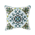 Embroidered Bohemian Pillow Cover by Ljojo - 45x45 Decorative Cushion Case
