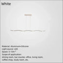 Ljojo Modern Aluminum Pendant Light Sleek Bar Designer Lighting Fixtures