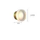 Ljojo LED Wall Sconce Modern Acrylic Light for Bedroom and Living Room