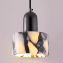 Ljojo Marble Stone Chandelier: Nordic Pendant Light, Small Bedroom Ceiling Lamp