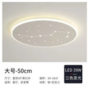 Ljojo Big Dipper Seven Star Light Circular LED Ceiling Light Warm and Romantic Bedroom Fixture