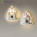Modern Fairy Tale Castle LED Wall Lamp Creative Light for Bedroom - Ljojo