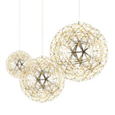 LED Pendant Light Dandelion Art Ball Nordic Spherical Chandelier for Bedroom Living Room by Ljojo