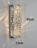 Ljojo Luxury Crystal Wall Lamp for Bedroom Living Room and Bedside