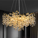 Modern LED Crystal Chandelier Pendant Light Fixture for Home Room by Ljojo