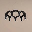 Ljojo Modern Art LED Chandelier Nordic Arch Pendant Lamp