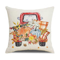 Ljojo Maple Leaf Pillow Case Set for Autumn Harvest Home Decor