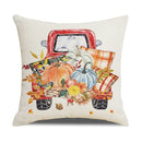 Ljojo Maple Leaf Pillow Case Set for Autumn Harvest Home Decor