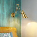 LED Wall Lamp Adjustable Foldable Telescopic Swing Arm Sconce by Ljojo - Modern Bedside Lighting Decor
