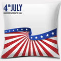 Ljojo LOVE USA Square Pillowcase for Home Decor