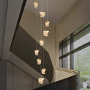 Ljojo LED Pendant Lights Modern Chandeliers for Living Room Dining Room