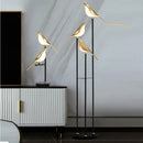 Scandinavian Designer LED Floor Lamp with Bird Illumination Table Desk Light for Bedroom Living Room by Ljojo