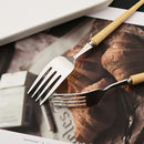 Ljojo 30-Piece Stainless Steel Cutlery Set - High-end Tableware for Restaurants and Hotels