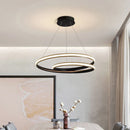 Modern Ring Hall LED Hanging Lamps Exquisite Home Decoration for Living Dining Bedrooms by Ljojo