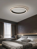 Ceiling Lamps - Modern Round Minimalist LED Lamp for Bedroom Study All Room by Ljojo