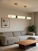 Ljojo Marble Pendant Light Chandelier LED Dimmable Luxury Elegant Dining Kitchen Island