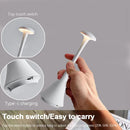 LED Touch Sensor Rechargeable Desktop Night Light for Bedroom Decor by Ljojo