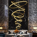Nordic Ring Chandelier Gold Table Dining Room Pendant Light by Ljojo