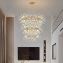Ljojo LED Chandelier Staircase Pendant Light for Living & Dining Room Lighting