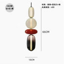 LED Wabi-sabi Glass Chandelier by Ljojo | Candy Design Pendant Lights for Home Decor