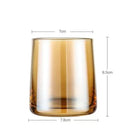 Ljojo 270ML Glass Mug - Modern Simple Style for Tea, Coffee, Juice & Water