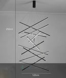 Ljojo LED Chandeliers: Modern Pendant Lamps for Living & Dining Room Lighting