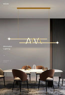 Nordic Luxury LED Chandelier for Dining Table | Modern Restaurant Decor by Ljojo