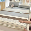 Ljojo 100% Cotton Mattress Protector Cover - Single Piece, Non-slip, Dustproof