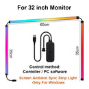 Ljojo™ RGB Smart LED Strip Light for Ambient TV PC Display Sync & Decor