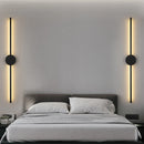 60/80/100CM LED Wall Sconce Strip Modern Aluminum Bedroom Living Room Wall Lamp Ljojo Lighting Fixtures