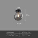 Modern LED Glass Ceiling Lights Chandelier for Home Indoor Bedroom Aisle Corridor E27 Lustre by Ljojo