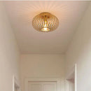Ljojo Minimalist Iron Art Ceiling Light for Living Room, Bedroom, Kitchen.